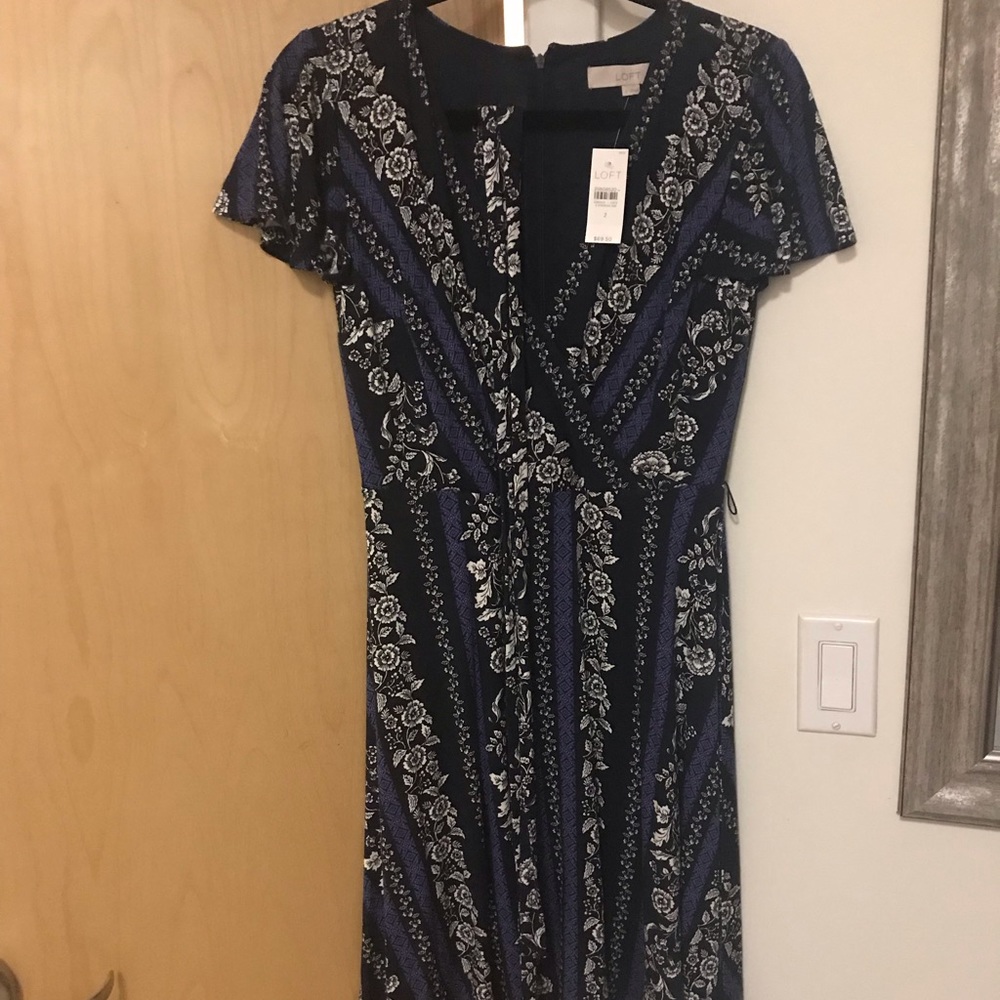 Loft wrap dress